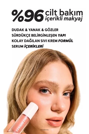 Cream Co. Glow Tint Soft Mocha | Hyaluronik Asitli Allık Ruj