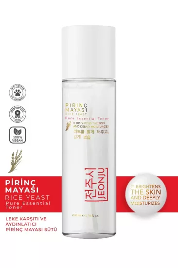 JEONJU Pirinç Mayası Aydınlatıcı Leke Karşıtı Tonik 200 ml