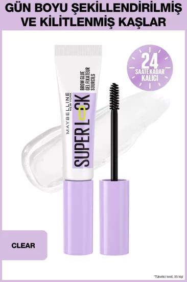 Maybelline Super Lock Brow Glue – Kaş Sabitleyici Maskara