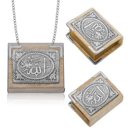 Gümüş Zincirli Küçük Kur’anı-ı Kerim