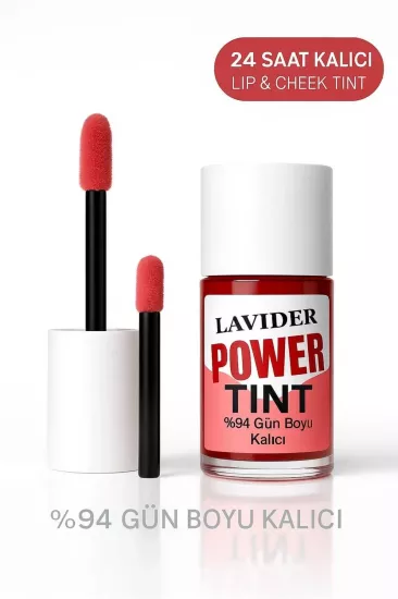 Lavider Kalıcı Lip Tint | Suya Dayanıklı Kore Tint Ruj