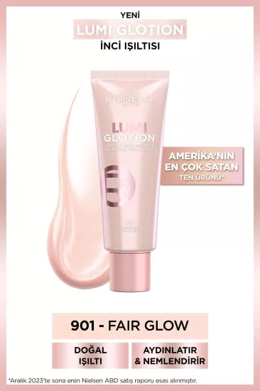 L’Oreal Paris Glotion 901 Fair Glow | Doğal Işıltı Veren Krem